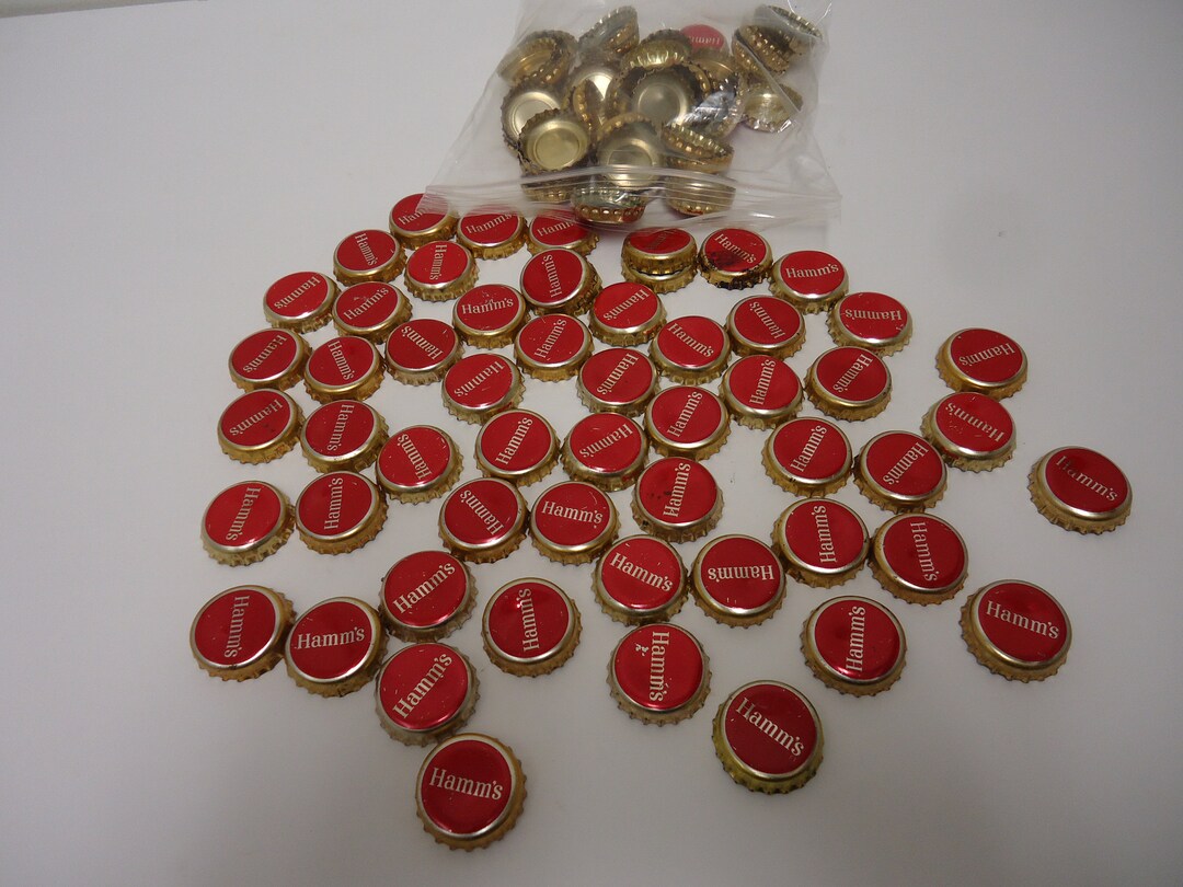 100 Hamms Beer Bottle Caps Lot Tops.used Etsy