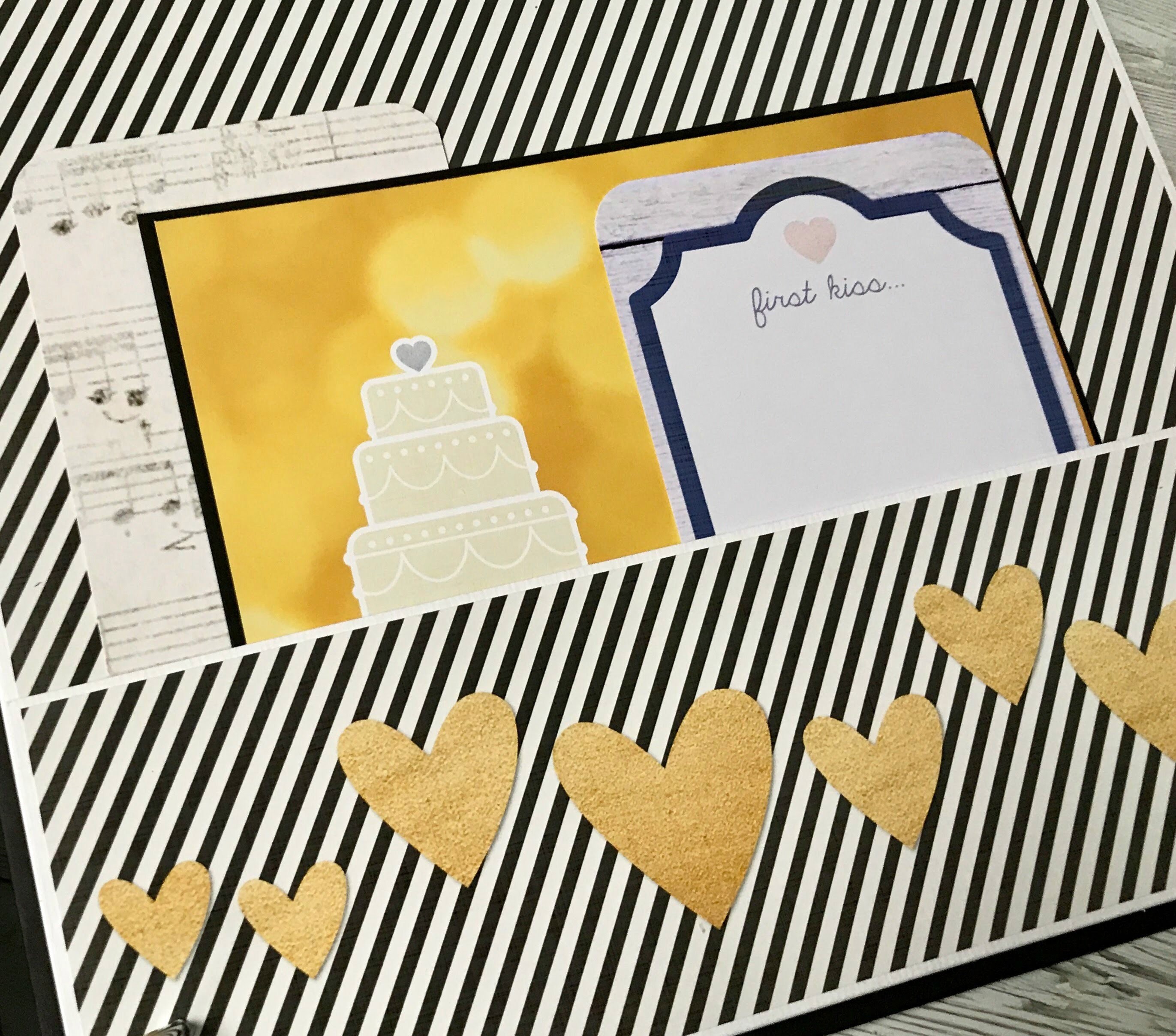 12x12 scrapbook album Personalized wedding album Custom Etsy