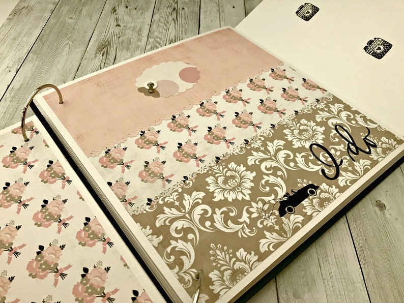 12x12 wedding scrapbook album Large wedding album Etsy