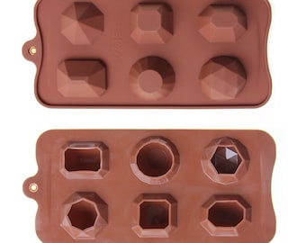 Chocolate and Candy Gems Silicone Mold