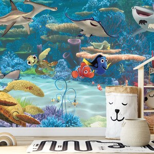 Simba Wall Mural The Lion King Wall Mural Simba Wallpaper Etsy