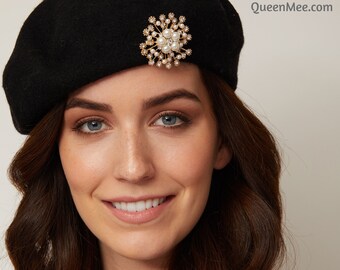Winter Wedding Hat - Etsy UK