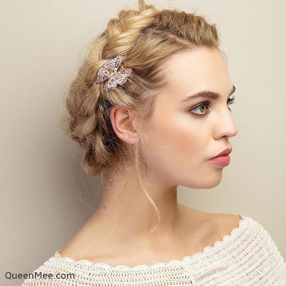 HAIR CLAW SMALL ROSE HAIR CLAW SMALL ROSE