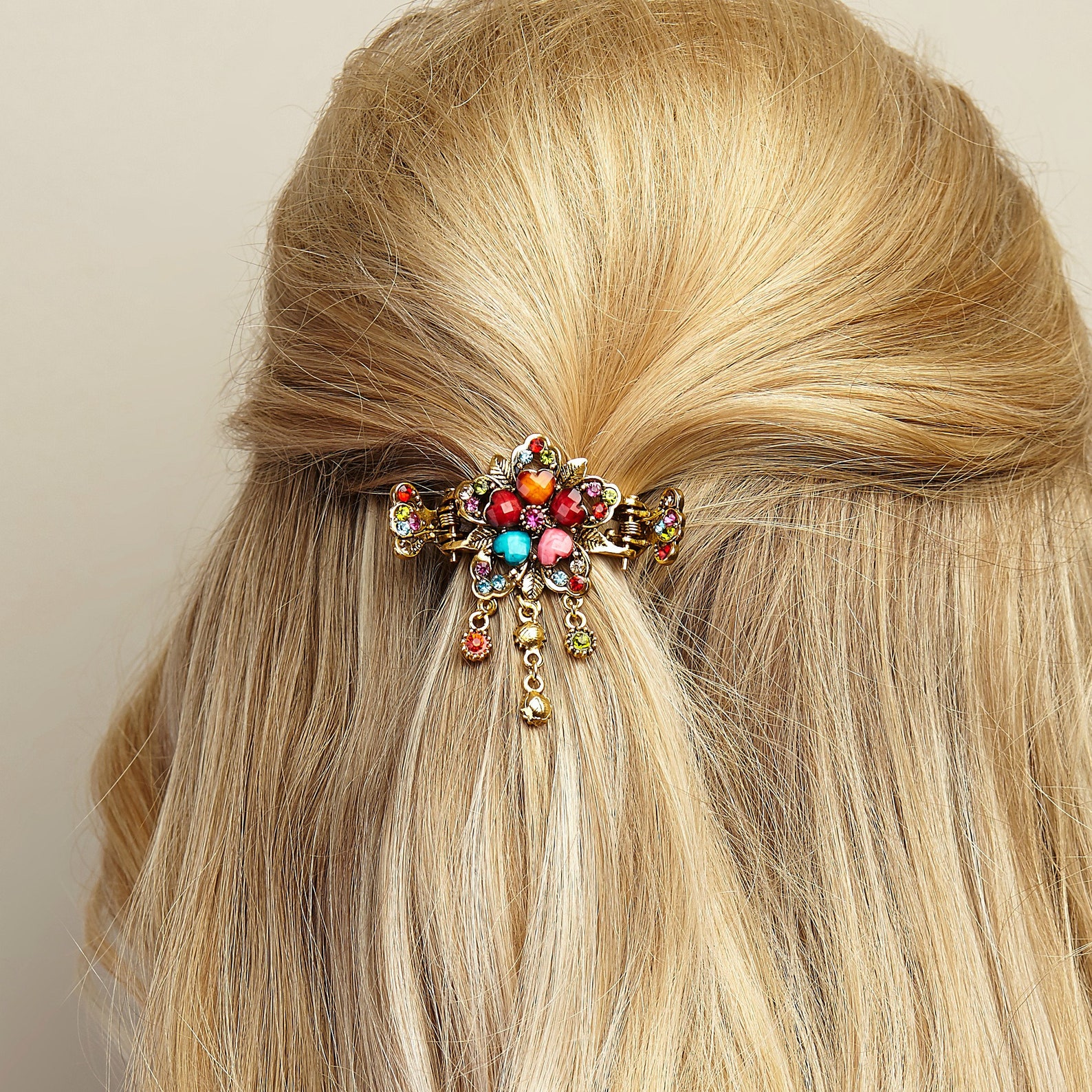 Rhinestone Hair Clip main image 1