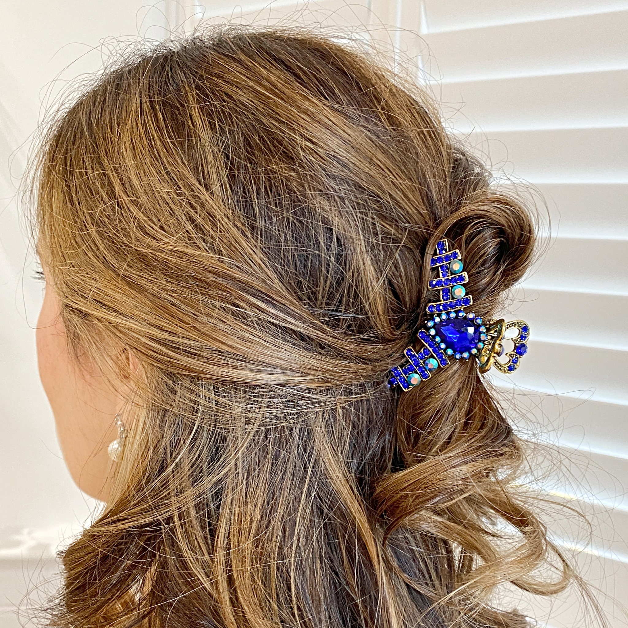 Bulldog Hair Clip Etsy UK