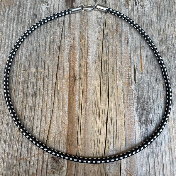 Choker necklace, short necklace, Shock cord necklace, men necklace, women neclace, unisex neclace, men gift, jewelry for men, women jewelry