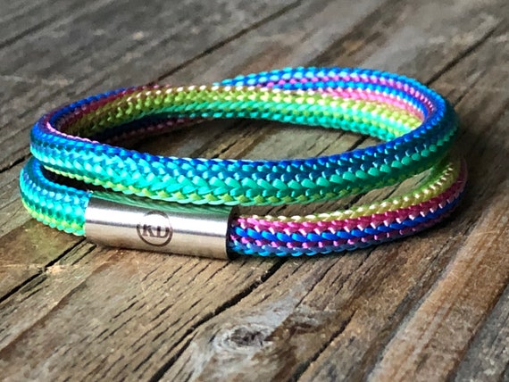 Kids Colorfull Bracelet Wrap Cord Bracelet Paracord Nautical