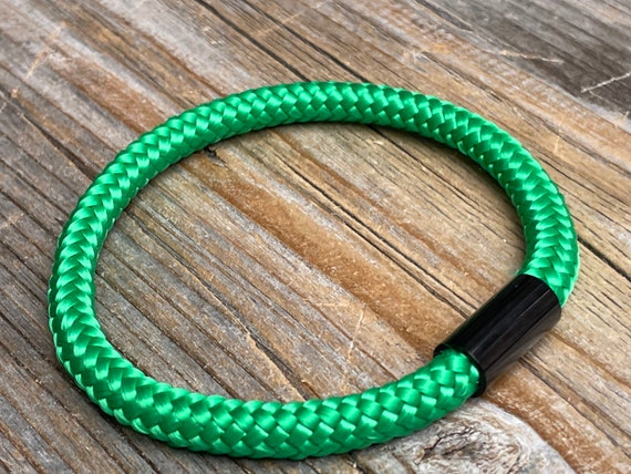 6 Mm Paracord Green Bracelet, Nautical Bracelet, Bracelet With Stainless  Steel, Green Jewelry Gift Idea, Wanderlust Bracelet, Cord Bracelet -   Canada