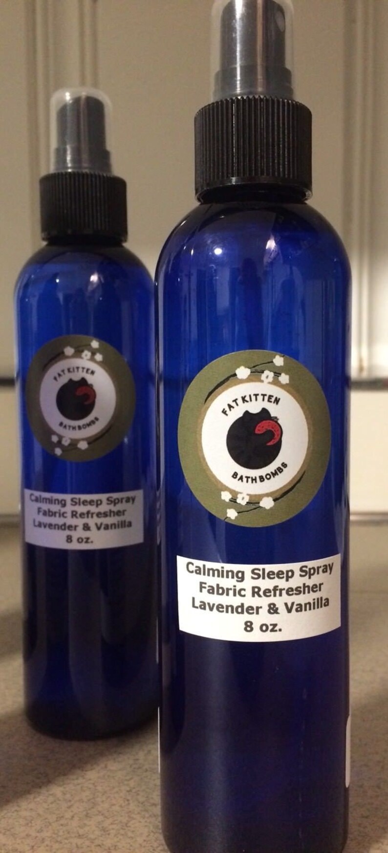 Sleep Spray Organic Room Spray Lavender Vanilla Etsy