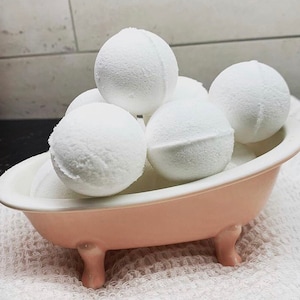 Handmade Patchouli Bath Bombs: Aromatherapy Stress Relief - 6 Pack
