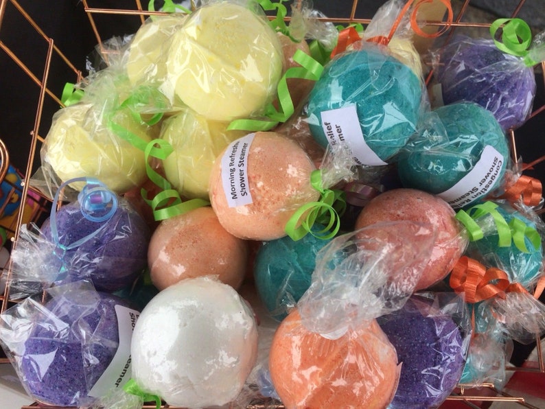 10x Stress Relief, shower bombs, Shower Steamers, Bath Bombs, favors, Wholesale, bulk gifts image 2