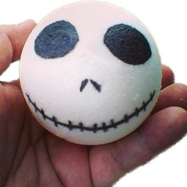 Bulk LOT of 6  Jack Skellington  the Skeleton bath bombs, lavender bath bombs