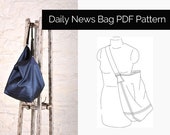 The Sewing Workshop PDF Sewing Pattern - Daily News Bag. Sewing patterns for bags. Download.