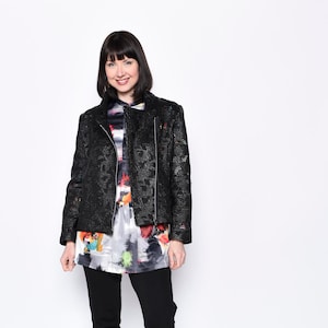 Brando Moto Jacket Sewing Pattern – Semi-Fitted Design (PDF Pattern)