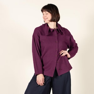 Fuji Mt Top Sewing Pattern – Pullover Top (PDF Download)