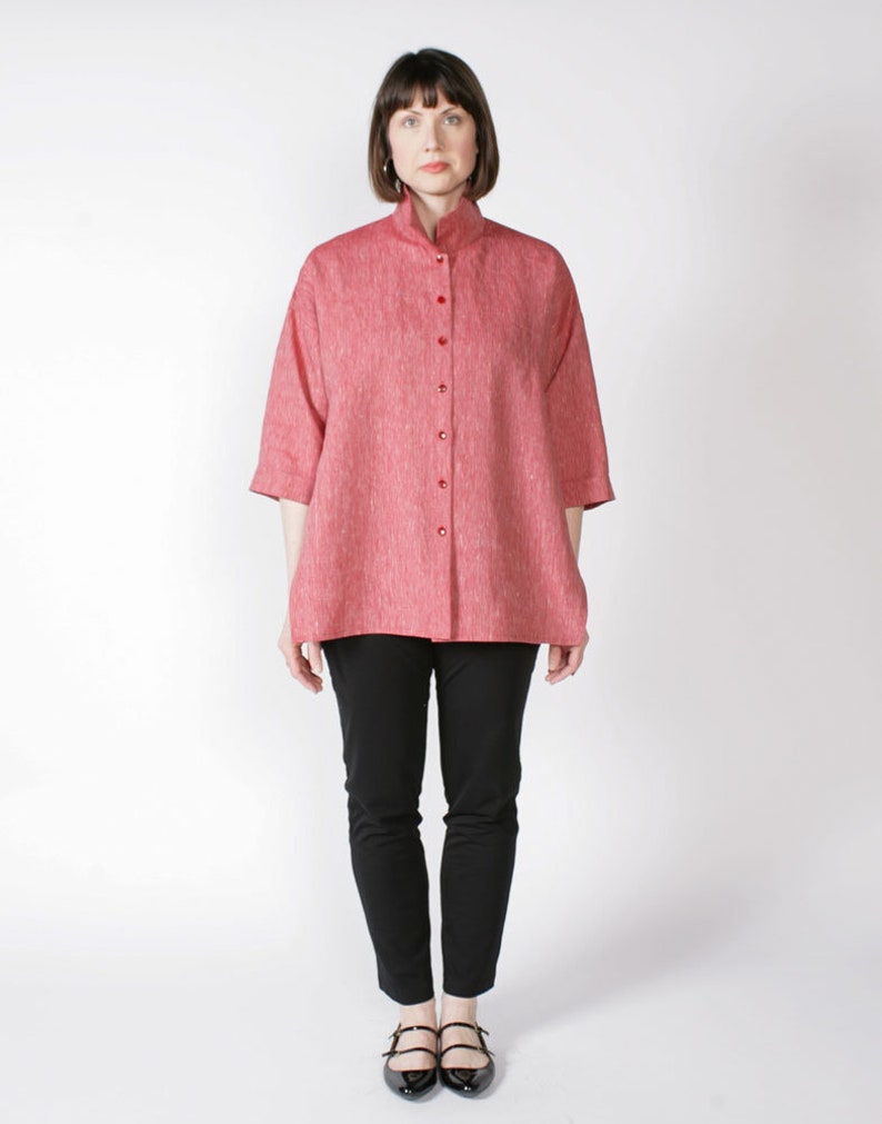 The Sewing PDF Sewing Pattern London Shirt. Sizes Etsy