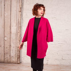 Chateau Coat Sewing Pattern – Loose Fit Dolman Sleeve Jacket (PDF Pattern)