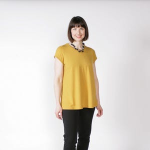 Swing Tee Sewing Pattern - Women's A-Line T-shirt (PDF Pattern)