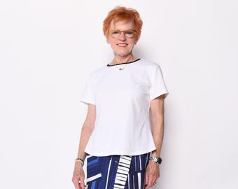 eTee Sewing Pattern XS - XXL – Women's Short Sleeve T-Shirt (PDF Pattern)