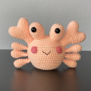 Amigurumi Crab | CROCHET PATTERN ONLY | crab pattern, crab amigurumi, crochet crab, crab pdf, digital download