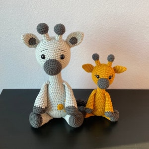 Amigurumi Giraffe & Giraffe Mini | CROCHET PATTERN ONLY | Crochet Giraffes