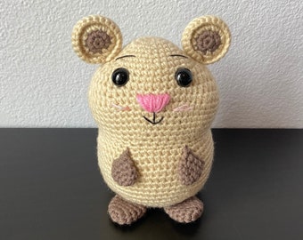 Amigurumi Hamster | CROCHET PATTERN ONLY | crochet hamster, hamster tutorial, hamster pdf, crochet pattern, amigurumi hamster, cute animal