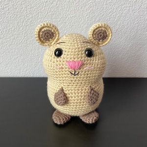 Amigurumi Hamster | CROCHET PATTERN ONLY | crochet hamster, hamster tutorial, hamster pdf, crochet pattern, amigurumi hamster, cute animal