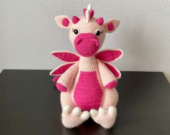 Amigurumi Dragon | CROCHET PATTERN ONLY | Dragon Crochet Pattern | Dragon Pdf Pattern