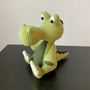 Amigurumi Alligator CROCHET PATTERN ONLY alligator amigurumi, alligator pattern, alligator tutorial, crochet pattern, amigurumi pattern image 1