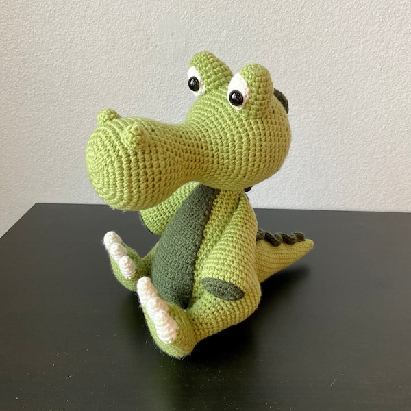 Amigurumi Alligator | CROCHET PATTERN ONLY | alligator amigurumi, alligator pattern, alligator tutorial, crochet pattern, amigurumi pattern