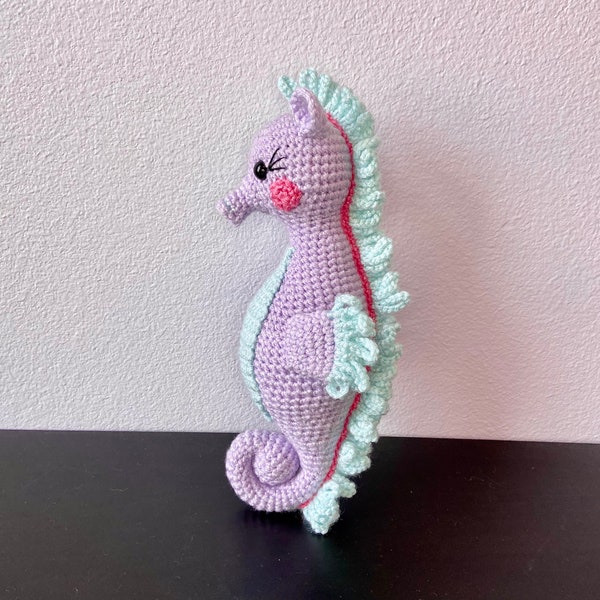 Amigurumi Seahorse | CROCHET PATTERN ONLY | seahorse pattern, crochet seahorse, sea collection, pdf, seahorse tutorial, amigurumi pattern