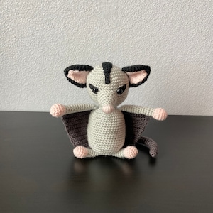 Amigurumi Sugar Glider | CROCHET PATTERN ONLY | Sugar Glider Pattern, amigurumi sugar glider, crochet sugar glider, sugar glider tutorial