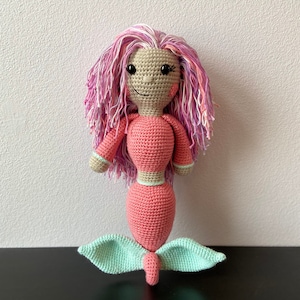 Amigurumi Mermaid | CROCHET PATTERN ONLY | Mermaid Pattern, crochet mermaid, mermaid tutorial, mermaid amigurumi, pdf, digital download