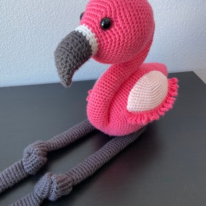 Amigurumi Flamingos Mama and Me Flamingos CROCHET PATTERN ONLY image 4