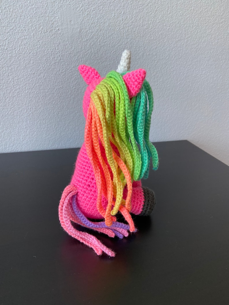 Amigurumi Unicorn CROCHET PATTERN ONLY mini unicorn, amigurumi unicorn, unicorn pattern, amigurumi pattern, crochet unicorn, tutorial image 3