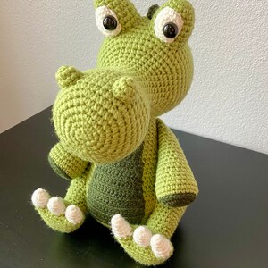 Amigurumi Alligator CROCHET PATTERN ONLY alligator amigurumi, alligator pattern, alligator tutorial, crochet pattern, amigurumi pattern image 3