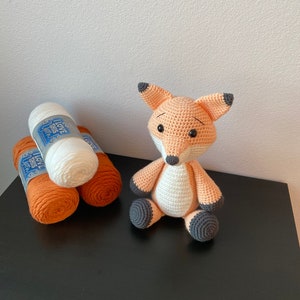 Amigurumi Fox CROCHET PATTERN ONLY Fox Stuffie Amigurumi Pattern image 8