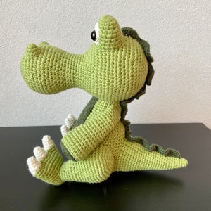 Amigurumi Alligator CROCHET PATTERN ONLY alligator amigurumi, alligator pattern, alligator tutorial, crochet pattern, amigurumi pattern image 2