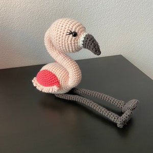 Amigurumi Flamingos Mama and Me Flamingos CROCHET PATTERN ONLY image 5