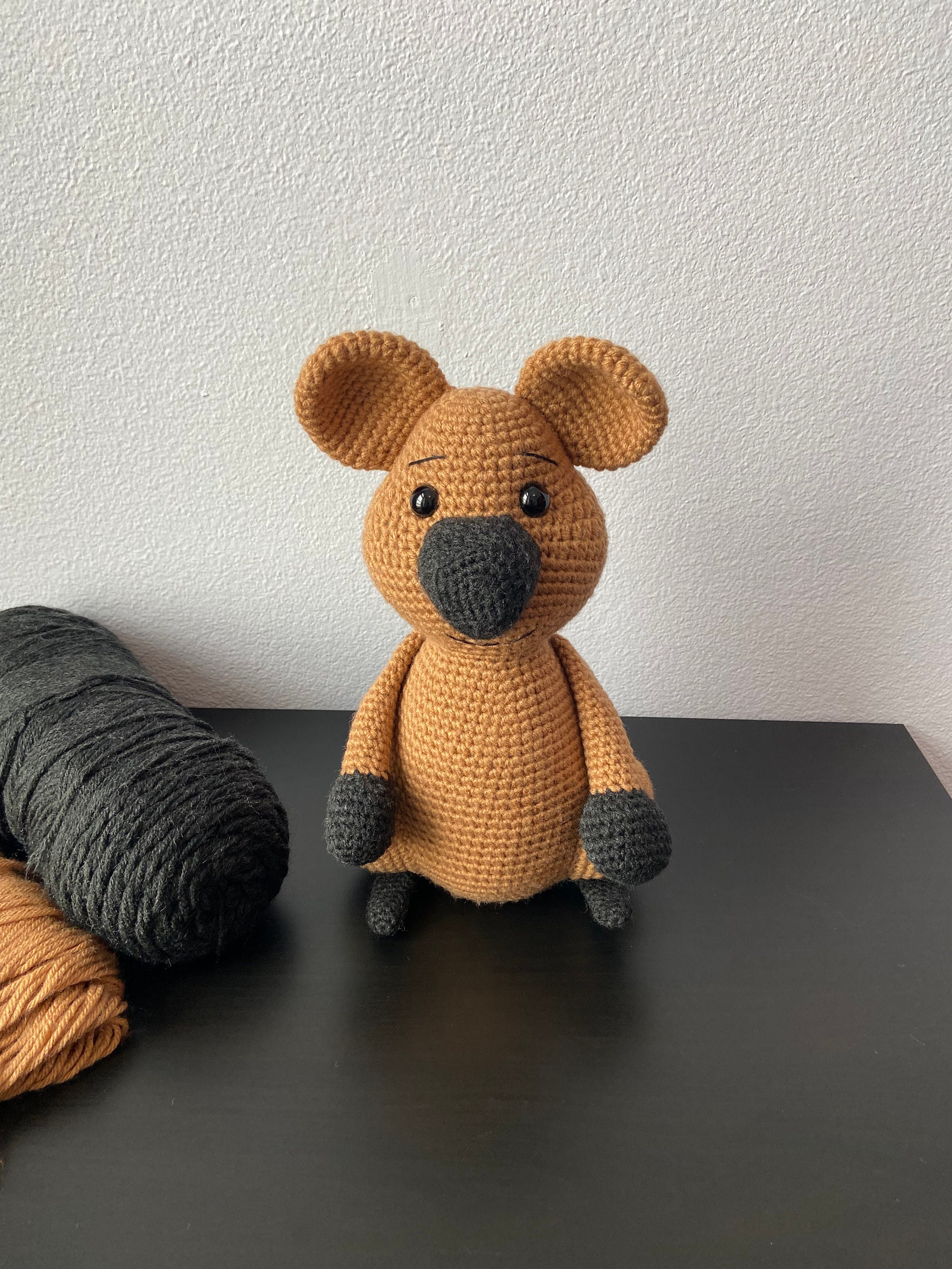 Amigurumi Quokka CROCHET PATTERN ONLY Crochet Quokka Etsy UK