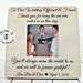 ON SALE Wedding Officiant Gift, Friend & Wedding Officiant, Wedding Thank You Gift, Personalized Wedding Gift, 10 Year Vow Renewal, Vow Rene