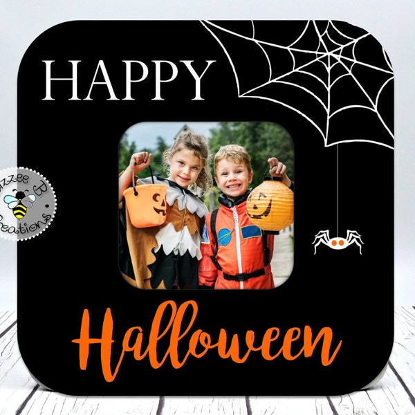 Happy Halloween Picture Frame, Fall Halloween, Autumn Fall Sign Decor, Halloween Sign, Fun Halloween Frame, Halloween Picture Display