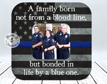 Police Gifts, Personalized Police Officer Gifts, Police Family, Police Retirement Gift, Custom Police Gift, Police Officer, Thin Blue Line