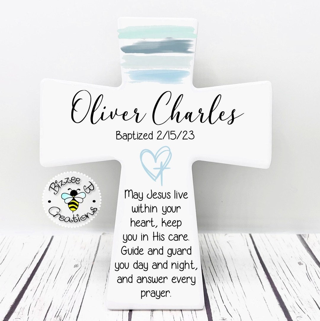 Unique Godson Gift, Christening Gift, Gift for Godson, Gift From Godparent, Godson Dedication
