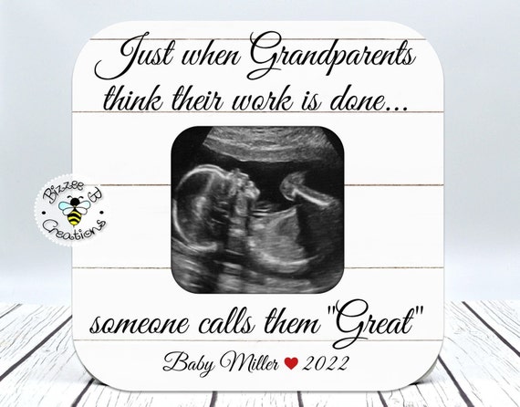 Grandparent Gift Co. Pregnancy/Maternity Ultrasound And Photo