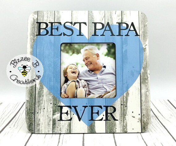 papa photo frame