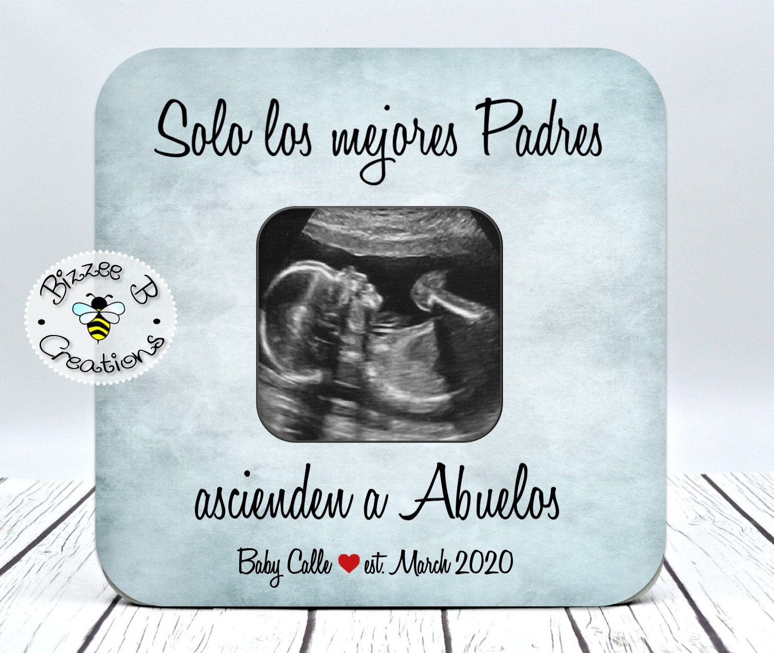 Spanish Picture Frame Gift For Abuelos Solo Los Mejores Etsy