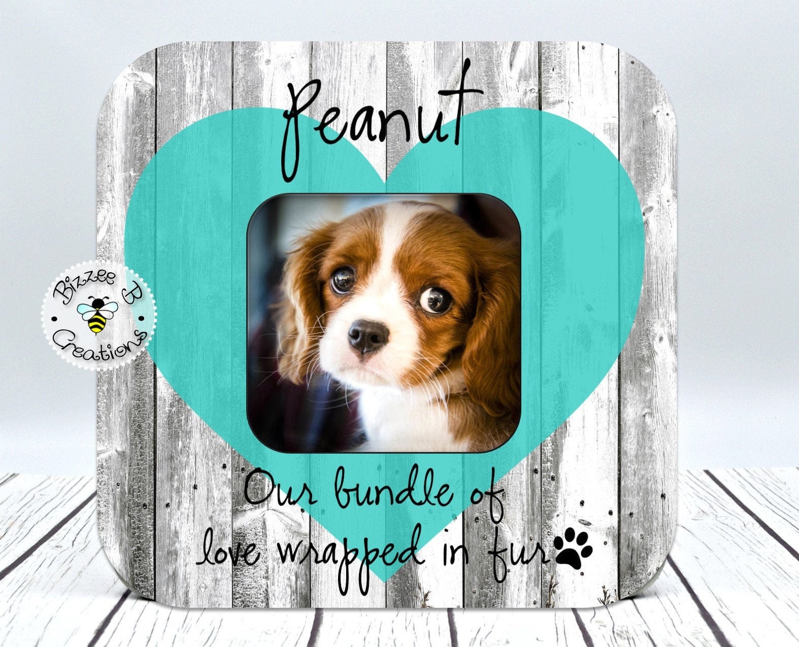 Puppy Picture Frame New Puppy Picture Frame Our Bundle of Etsy Canada