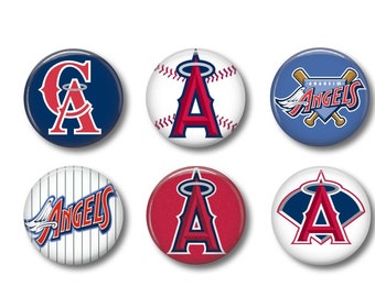 Anaheim Angels 2pcs Logo Patches on~Iron on ~ Sewing on Fabrics