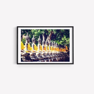 Buddha Statues in Thailand, Thailand, Asian Culture, History, Digital download, Digital prints, Digital wall art,  Instant download